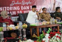 Bupati Kutai Kartanegara (Kukar), Edi Damansyah saat melakukan kunjungan kerja ke Desa Bunga Jadi, Kecamatan Muara Kaman. (Foto: Ist)