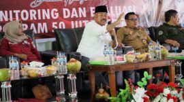 Bupati Kutai Kartanegara (Kukar), Edi Damansyah saat melakukan kunjungan kerja ke Desa Bunga Jadi, Kecamatan Muara Kaman. (Foto: Ist)