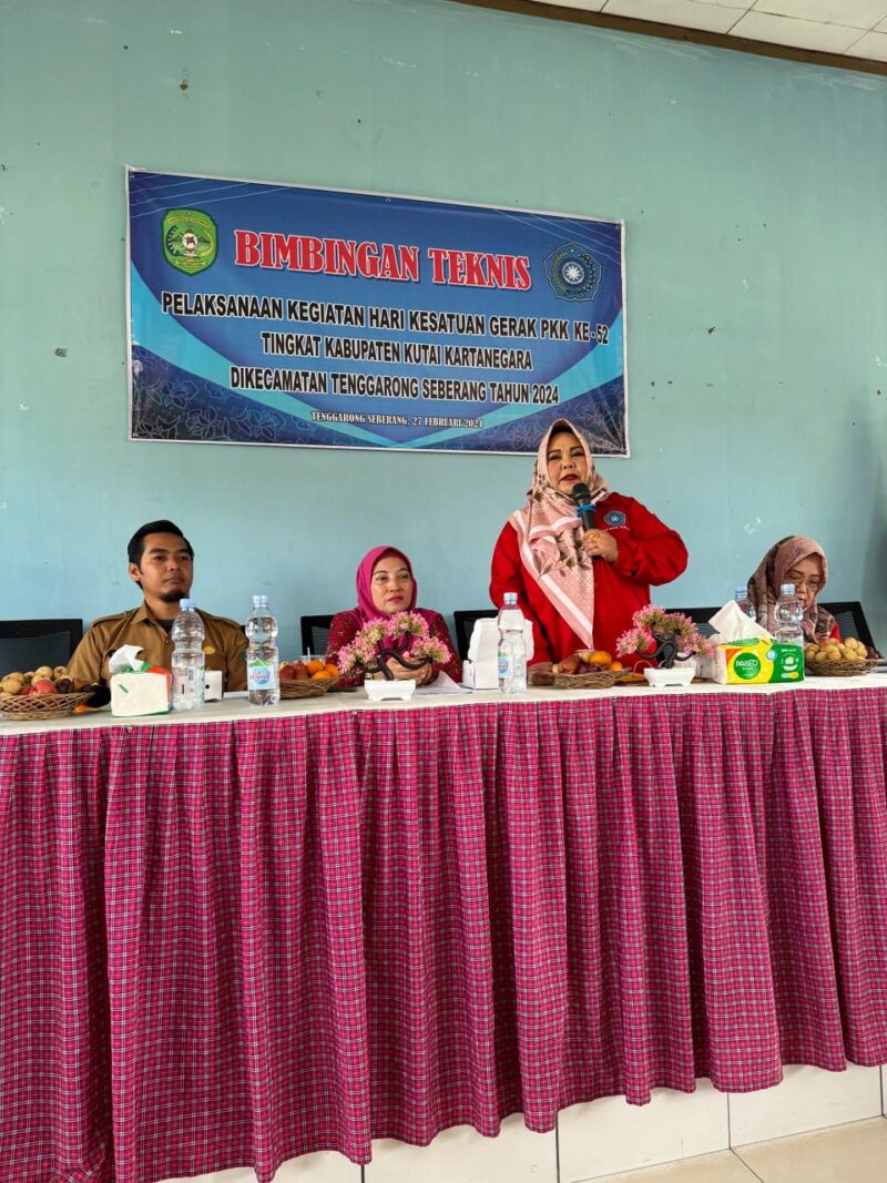 DPMD Kukar menggelar Bimbingan Teknis (Bimtek) untuk Hari Kesatuan Gerak (HKG) PKK ke-52. (Foto: Ist)