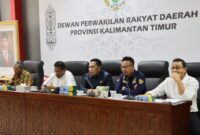 Suasana Agenda Rapat Dengar Pendapat DPRD Kaltim bersama Pemprov Kaltim. (Foto: Ist)