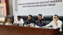 Suasana Agenda Rapat Dengar Pendapat DPRD Kaltim bersama Pemprov Kaltim. (Foto: Ist)