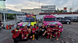 Tim Relawan Fire Rescue Air Putih. (Foto: Ist)