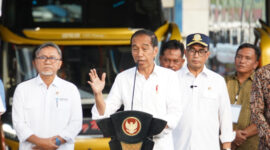 Peresmian Terminal Samarinda Seberang oleh Presiden RI Joko Widodo. (Foto: Ist)