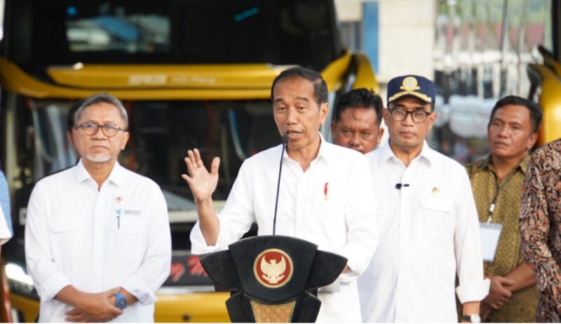Peresmian Terminal Samarinda Seberang oleh Presiden RI Joko Widodo. (Foto: Ist)