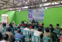 Ketua Komisi I DPRD Kaltim, Baharuddin Demmu saat menggelar kegiatan Sosialisasi Perda (Sosper). (Foto: Ist)