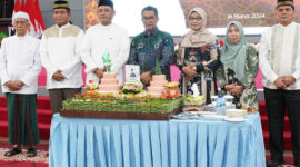 Wakil Ketua DPRD Kaltim, Seno Aji saat menghadiri acara buka bersama dan silaturahim perayaan milad Pj Gubernur Kaltim. (Foto: Ist)