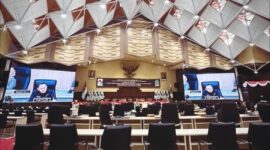 Suasana Rapat Paripurna ke-5 DPRD Kaltim. (Foto: Ist)