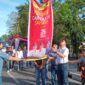 Walikota Samarinda, Andi Harun saat membuka CFD, di Jalan Kesuma Bangsa, pada Minggu (25/2/2024). (Foto: Ist)