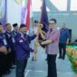 Wali Kota Samarinda Andi Harun saat melantik pengurus baru Paguyuban Keluarga Kediri (Pagari) Kota Samarinda Periode 2024 - 2029 di Gedung Pencak Silat Polder Air Hitam, Samarinda, Minggu (3/3/2024). (Foto: Ist)