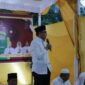 Wali Kota Samarinda, Andi Harun saat menghadiri acara Buka Puasa dan Sholat Tarawih Berjamaah bersama Komunitas Jalan Sehat. (Foto: Ist)