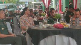 Wali Kota Samarinda, Andi Harun saat menghadiri acara peresmian Kantor Denpal VI/1 Samarinda dan Asrama Tipe K Luar Korem 091/ASN. (Foto: Ist)