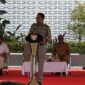 Walikota Samarinda, Andi Harun, saat berpidato di acara Halal Bihalal di lingkungan Pemerintah Kota Samarinda. (Foto: Ist)
