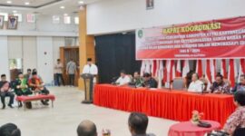 Rapat Koordinasi Terkait Upaya Pemerintah Kabupaten Kukar Menjaga Harga Bahan Pokok Selama Bulan Ramadhan dan Kesiapan Menghadapi Idul Fitri 1445 H/2024. (Foto: Ist)