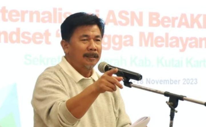 Sekda Kukar, Sunggono. (Foto: Ist)