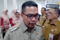 Wali Kota Samarinda, Andi Harun usai penyerahan LKPD 2023 kepada BPK RI perwakilan Kaltim, Senin 4 Maret 2024. (Foto: Ist)