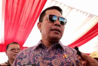 Wali Kota Samarinda, Andi Harun saat diwawancarai usai mengikuti Rapat Koordinasi Probebaya. (Foto: Ist)