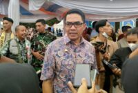 Walikota Samarinda Andi Harun, saat menghadiri peresmian Pasar Ramadan GOR Segiri Samarinda. (Foto: Ist)