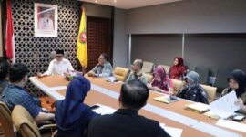 Wali Kota Samarinda, Andi Harun saat audiensi bersama PT. Wiguna Duta Graha. (Foto: Ist)