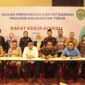 Foto bersama agenda Rapat Kerja Komisi I DPRD Kaltim. (Foto: Ist)