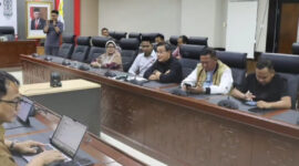 Suasana Rapat Kerja Pansus LKPJ Gubernur Tahun 2023. (Foto: Ist)