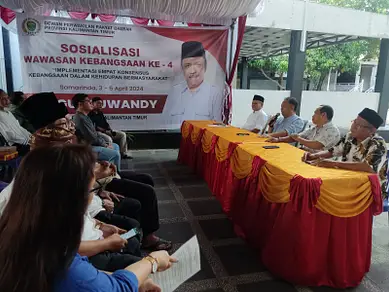 Kegiatan Sosbang ke-4 Tahun 2024 yang digelar Anggota DPRD Kaltim, Agus Suwandy. (Foto: Ist)