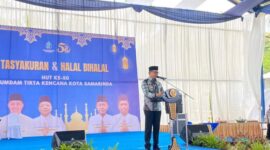 Wali Kota Samarinda, Andi Harun, saat memberikan sambutan. (Foto: Ist)