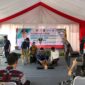 Wali Kota Samarinda Andi Harun saat peletakkan batu pertama proyek Embracing The Sun. (Foto: Ist)