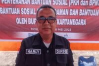 Hamly, Kepala Dinsos Kukar. (Foto: Ist)