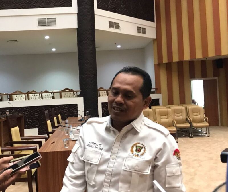Anggota Komisi III Dewan Perwakilan Rakyat Daerah (DPRD) Kota Samarinda, Jasno. (Foto: Ist)