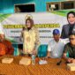 Anggota Komisi II Dewan Perwakilan Rakyat Daerah (DPRD) Kota Samarinda, Laila Fatihah, saat sosialisasi penyebarluasan raperda tentang Penyelenggaraan Jaminan Produk Halal dan Higienis. (Foto: Ist)