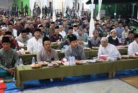 Sekda Kukar, Sunggono saat menghadiri Wisuda Purna Study Ponpes Nurul Islam. (Foto: Ist)