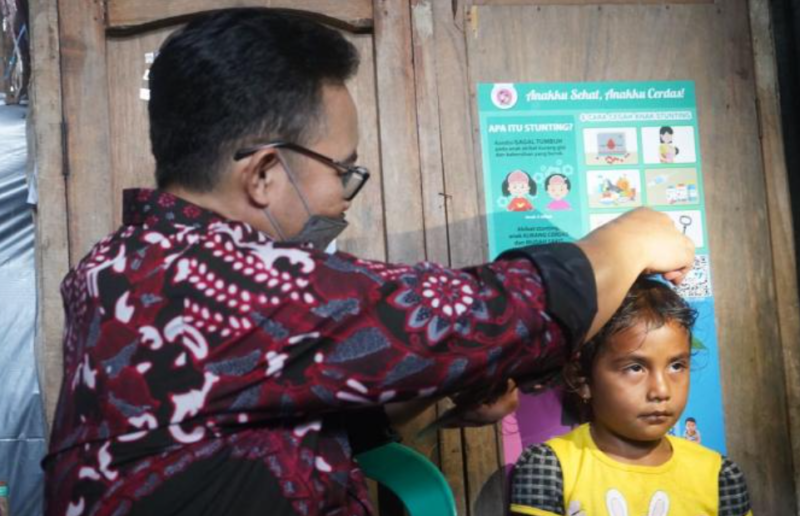 Ilustrasi stunting di Kukar. (Foto: Ist)