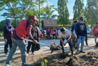 Kegiatan Bulan Bhakti Gotong Royong Masyarakat (BBGRM) ke-21 Kukar. (Foto: Ist)
