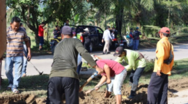 Kegiatan Bulan Bhakti Gotong Royong Masyarakat (BBGRM) ke-21 Kukar. (Foto: Ist)