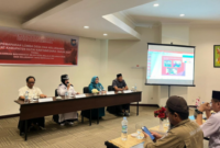 Foto bersama usai pemaparan lomba desa dan kelurahan tingkat kabupaten Kutai Kartanegara tahun 2024. (Foto: Ist)