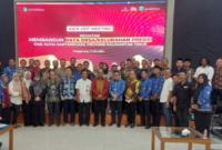 Kegiatan Kick Off Meeting dihadiri secara langsung oleh IPB, Seluruh Kades/Lurah se-Kukar dan dihadiri Pj Gubernur Kaltim secara Daring. (Foto: Ist)