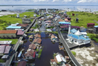 Desa Muara Enggelam, salah satu desa mandiri di Kukar. (Foto: Ist)