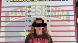 Pelaku tindak pidana pengancaman, S (44). (Foto: Ist)