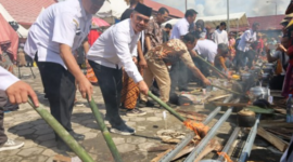 Festival Cerau Nasi Bekepor. (Foto: Ist)