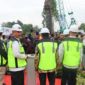 Bupati Kukar, Edi Damansyah saat melakukan Ground Breaking pembangunan Jembatan Sebulu. (Foto: Ist)
