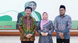 Sekda Kukar, Sunggono saat menhadiri pisah sambut Ketua PA Tenggarong. (Foto: Ist)