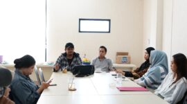 Suasana rapat yang dipimpin langsung oleh Ketua JMSI Kaltim, Mohammad Sukri. (Foto: Ist)