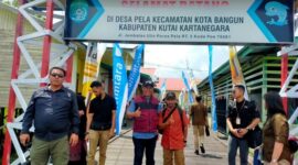 Desa Pela, Kecamatan Kota Bangun Kab. Kukar. (Foto: Ist)