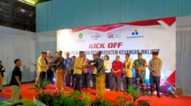 Kick Off Desa Pela sebagai Ekosistem Keuangan Inklusif. (Foto: Ist)