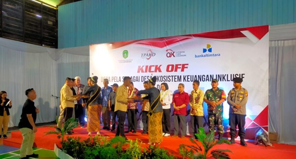 Kick Off Desa Pela sebagai Ekosistem Keuangan Inklusif. (Foto: Ist)