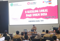 Sosialisasi E-Katalog Lokal oleh DPMD Kukar. (Foto: Ist)