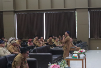 Sosialisasi Tata Kelola Aset Desa oleh DPMD Kukar bersama Inspektorat Daerah Kab. Kukar. (Foto: Ist)