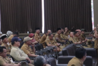 Sosialisasi Tata Kelola Aset Desa oleh DPMD Kukar bersama Inspektorat Daerah Kab. Kukar. (Foto: Ist)