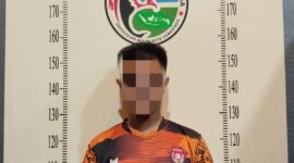 Tersangka pelaku peredaran Narkotika jenis sabu (A). (Foto: Ist)