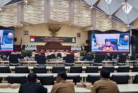 Rapat Paripurna ke-6 DPRD Kaltim. (Foto : RD)